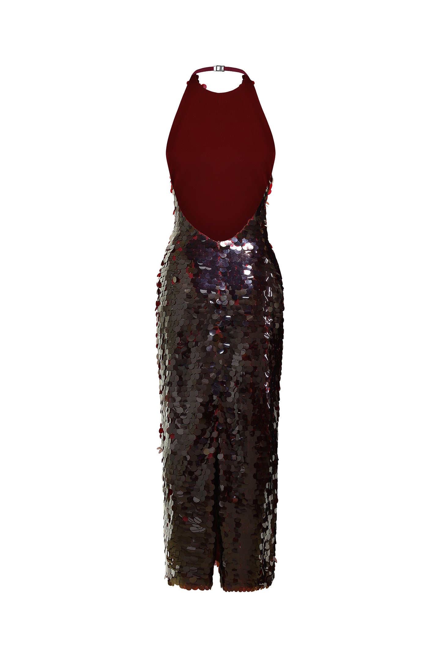 SIREN BURGUNDI DRESS