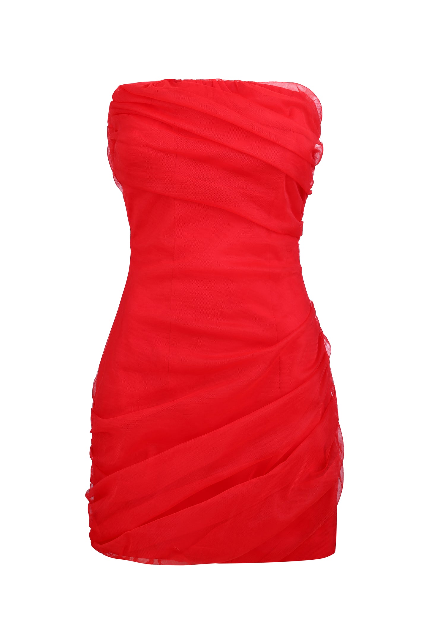 ANEMONE DRESS RED