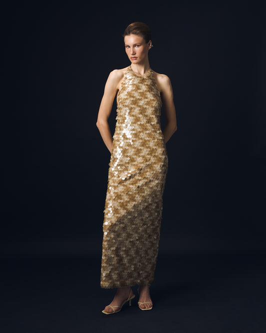 SIREN BEIGE DRESS