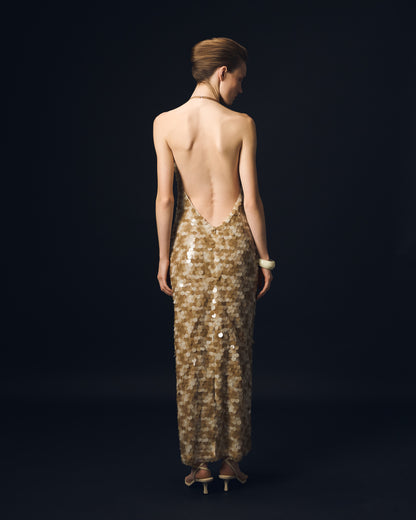 SIREN BEIGE DRESS