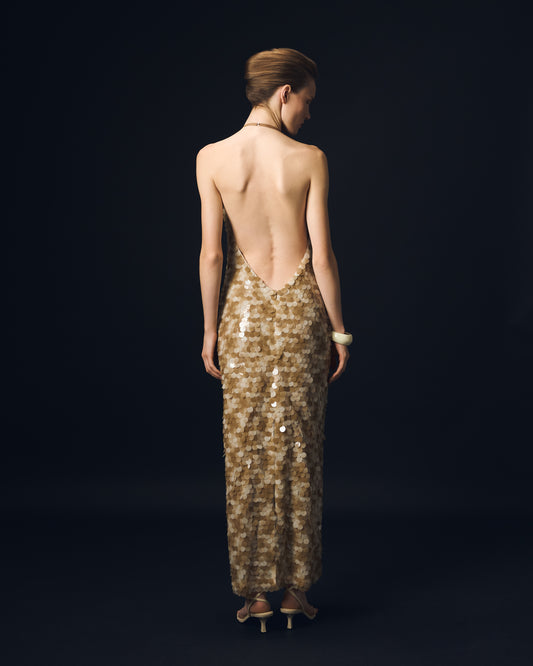 SIREN BEIGE DRESS