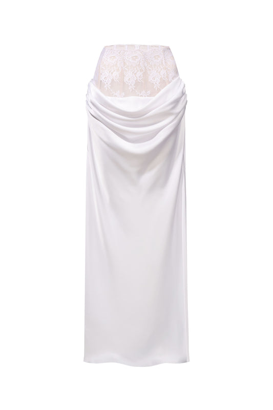 GAIA WHITE SKIRT