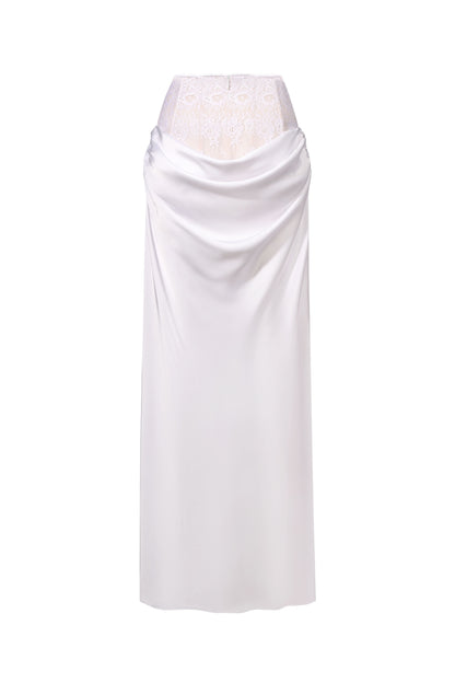 GAIA WHITE SKIRT