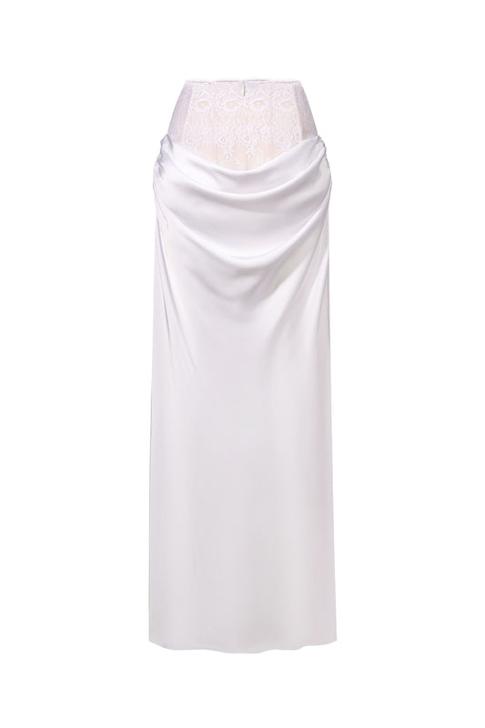 GAIA WHITE SKIRT