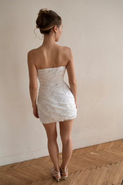 ANEMONE WHITE DRESS
