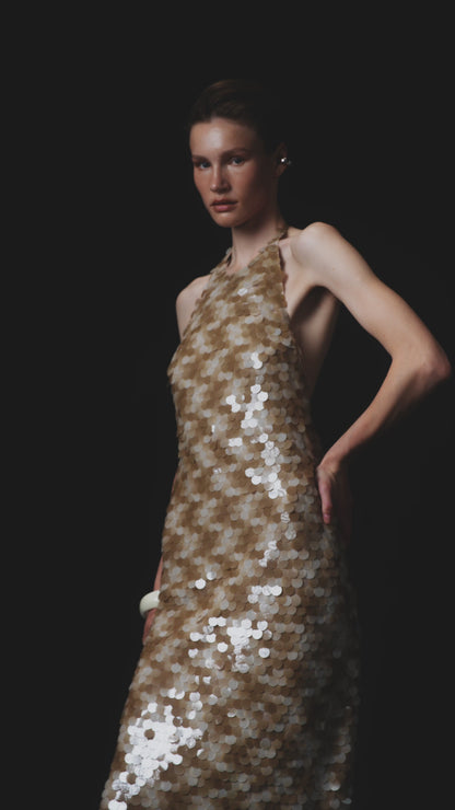 SIREN BEIGE DRESS