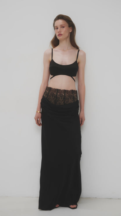 GAIA SILK SKIRT