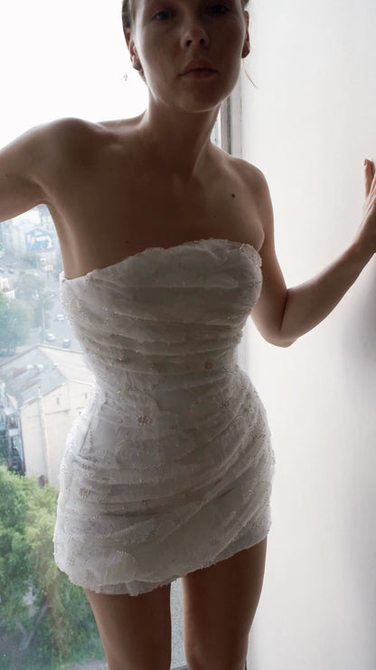 ANEMONE WHITE DRESS